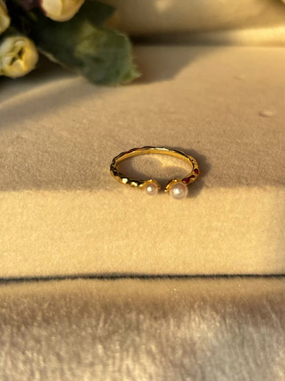 Pearly Baby Ring ( Gold)