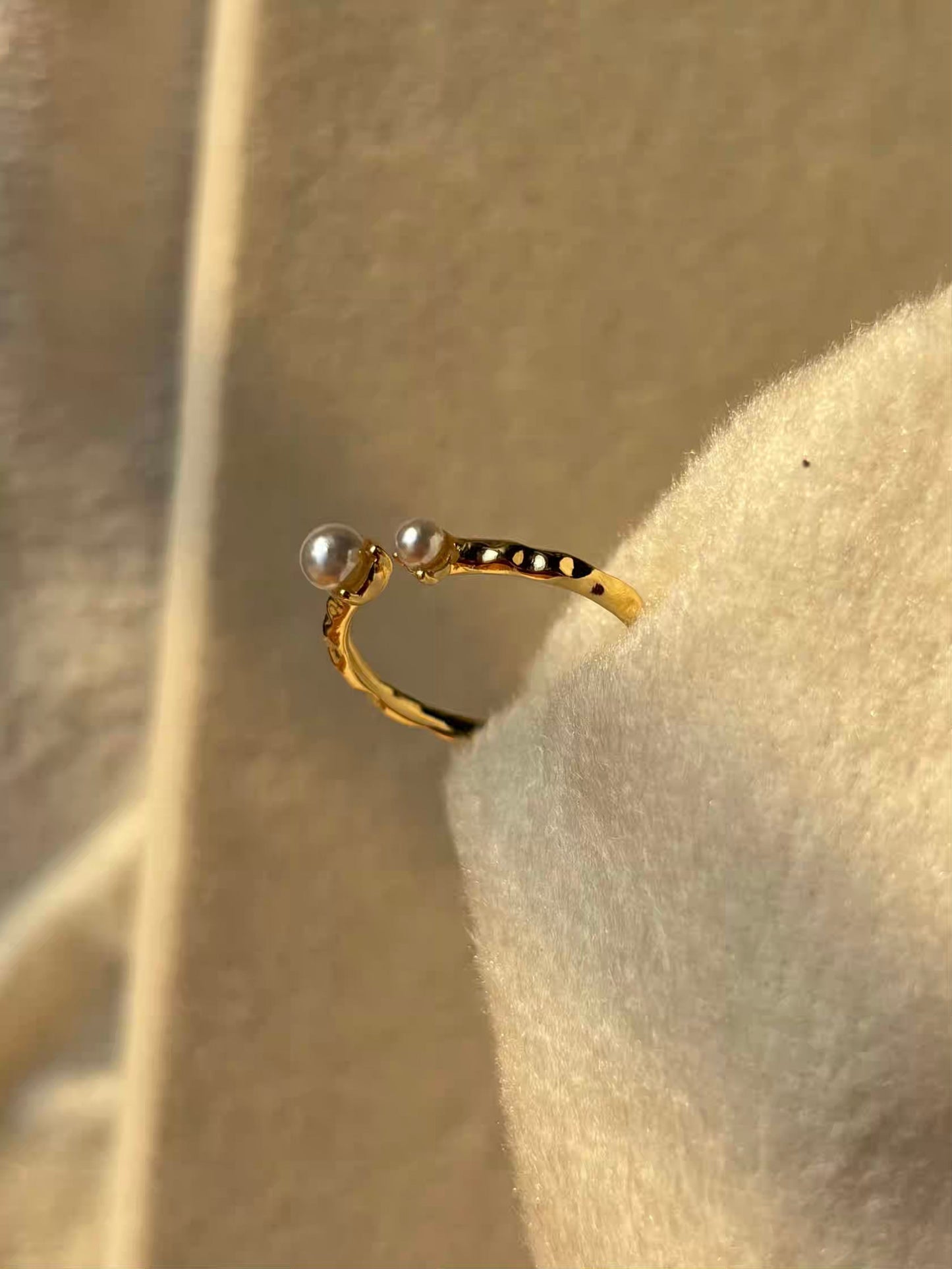 Pearly Baby Ring ( Gold)