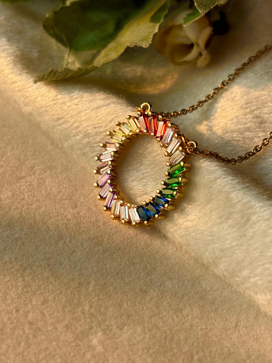 Eternity Ring Necklace