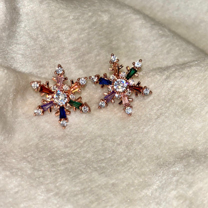 Snowflakes stud Earrings