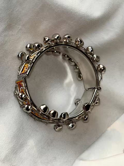 Designer Colourful Bracelet ( Silver )