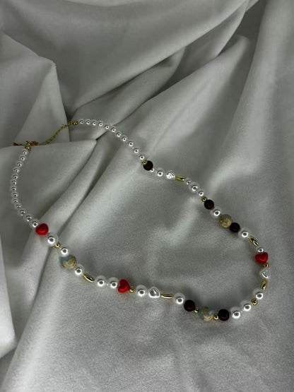 Pearl Premium Colourful Necklace