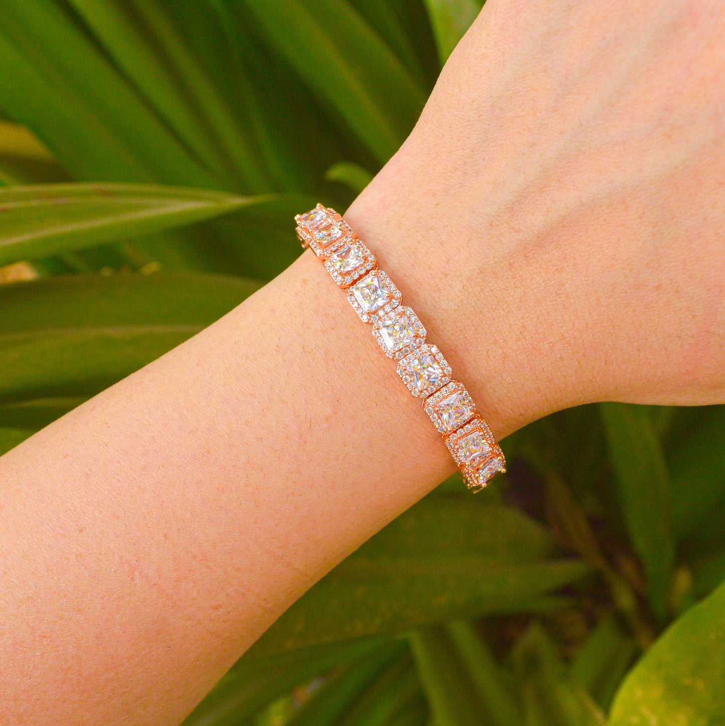 Royal Queen Diamonds Tennis Bracelet Bangle