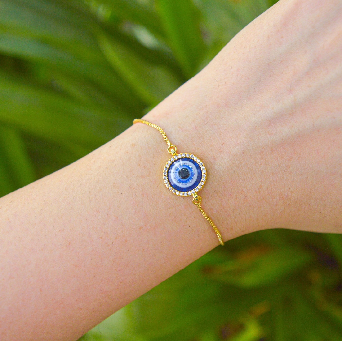 Evil Eye Gold Color Bracelet