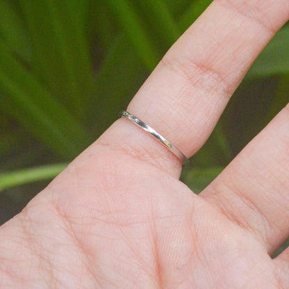 Pearl Moon Star Studded Ring - Silver Adjustable