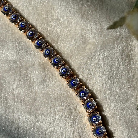 Evil Eye Radiant Tennis Bracelet