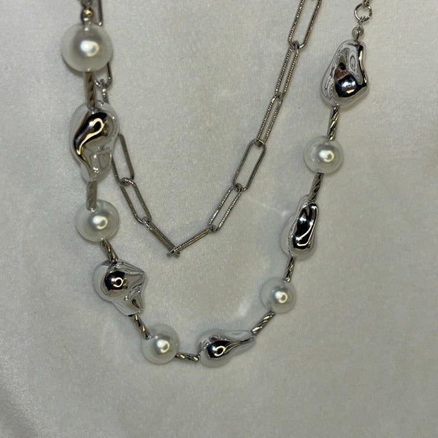 Moon Pearl Necklace