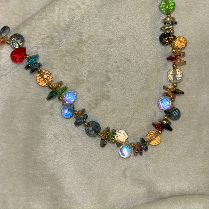 Multi-Colored Beads Necklace