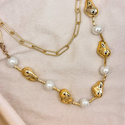 Moon Pearl Necklace