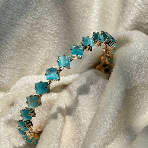 Solitaire Bracelet - Turquoise