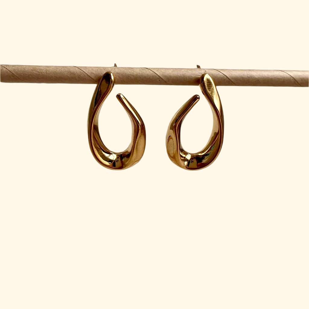 Irregularly Chic Earring - Gold