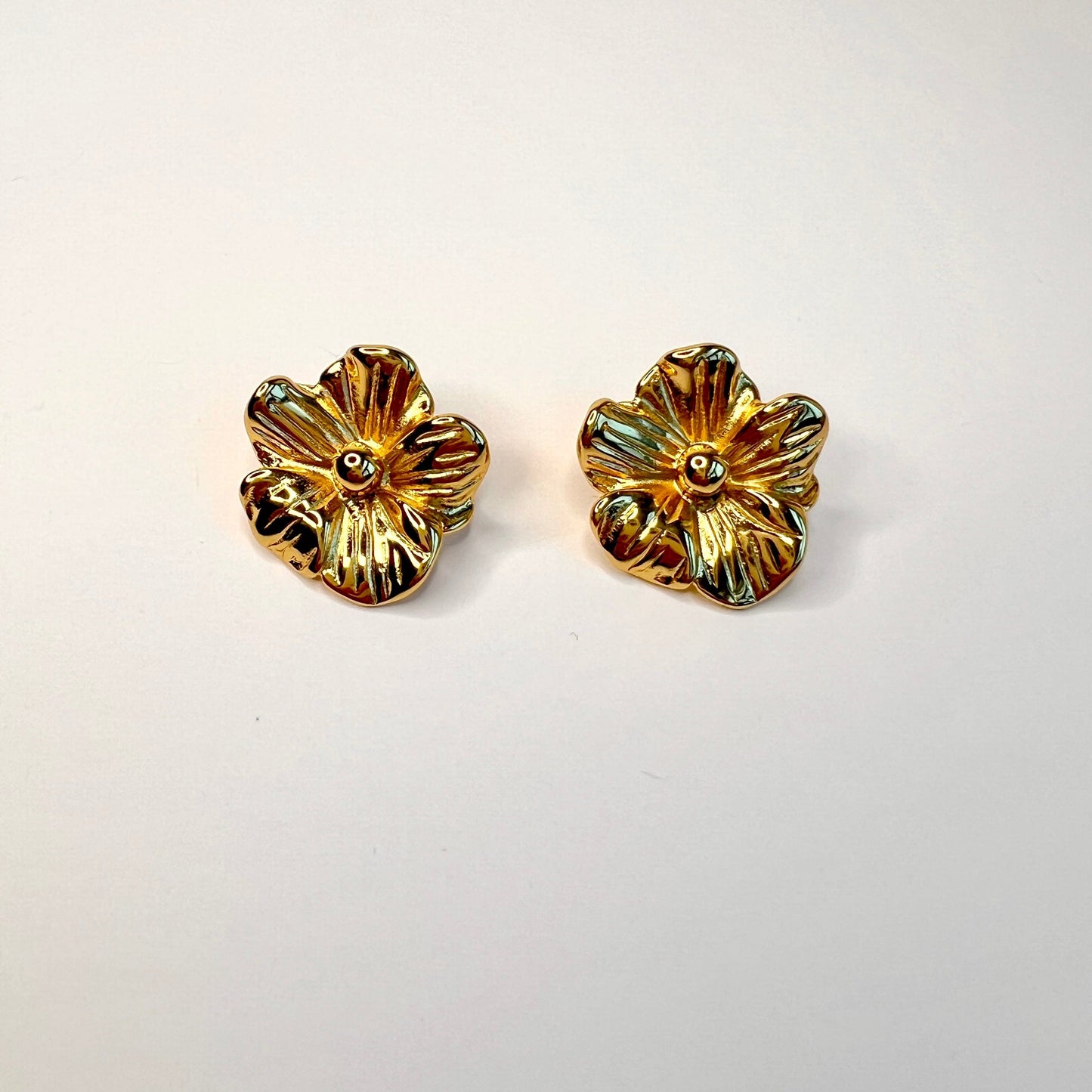 Golden Blossom Earrings