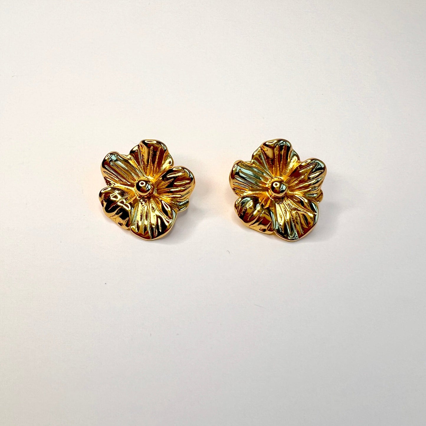 Golden Blossom Earrings