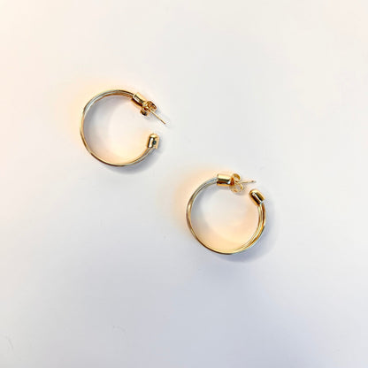 Stacked Hoop Earrings