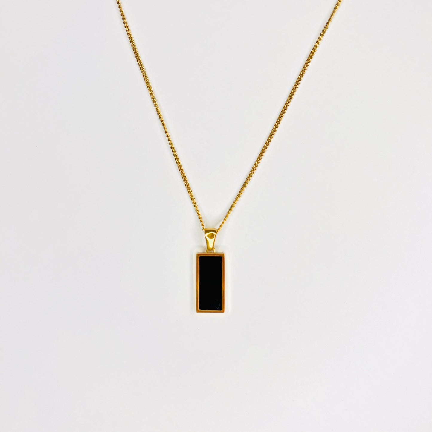 Onyx Drip Necklace