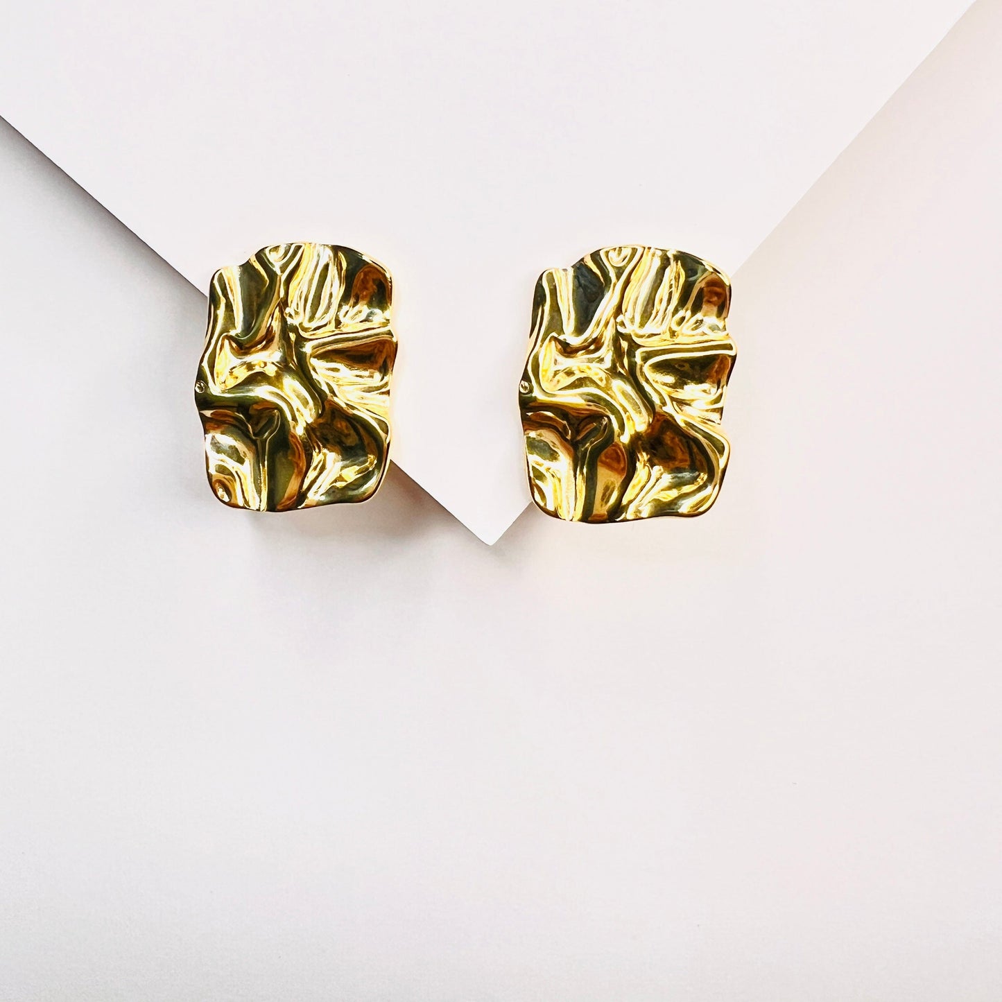 Texture Tantrum Earrings - Gold