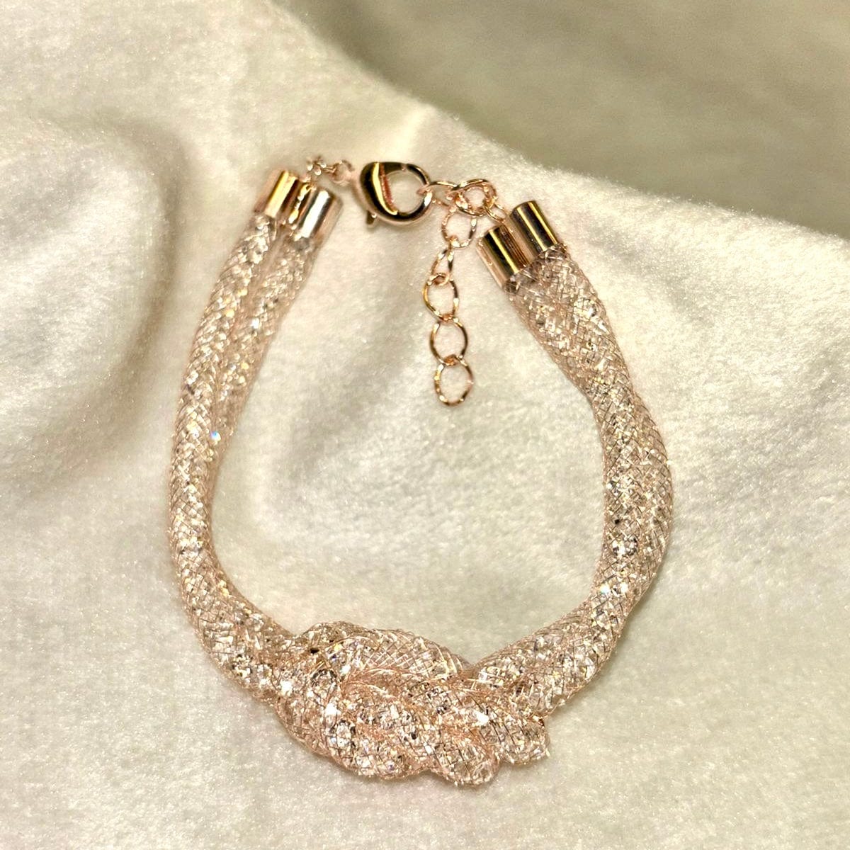 Pixie Band Bracelet Knot - Rose Gold