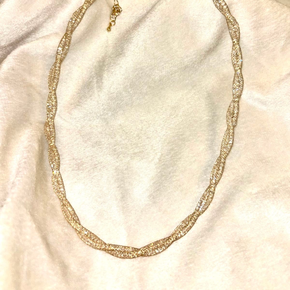 Pixie Band Necklace Twist - Gold