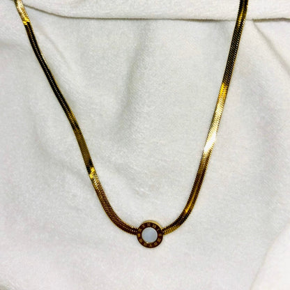 Golden Orbit Necklace