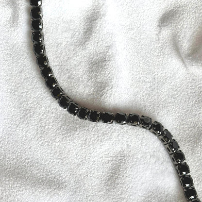 Tennis Bracelet - Black