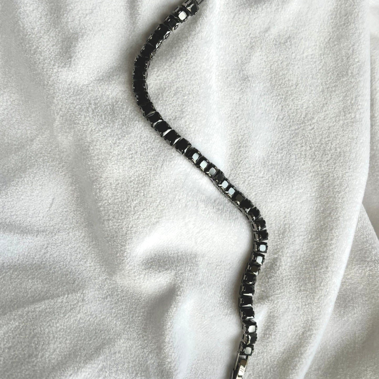 Tennis Bracelet - Black