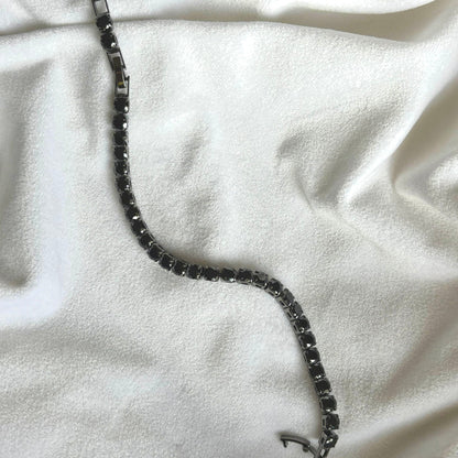 Tennis Bracelet - Black