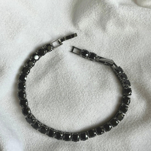 Tennis Bracelet - Black