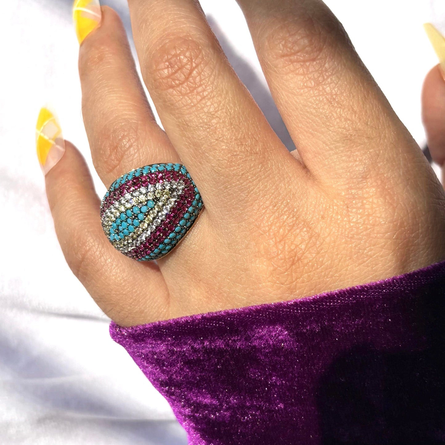 Radiant Jewel Ring