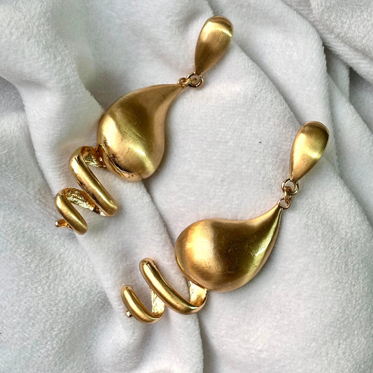 Golden Stream Earrings