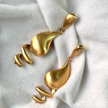 Golden Stream Earrings