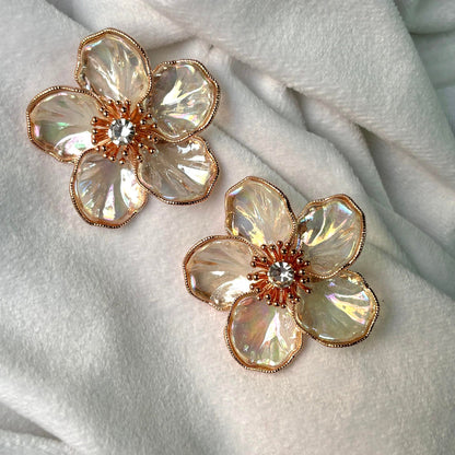 Petal Charm Studs