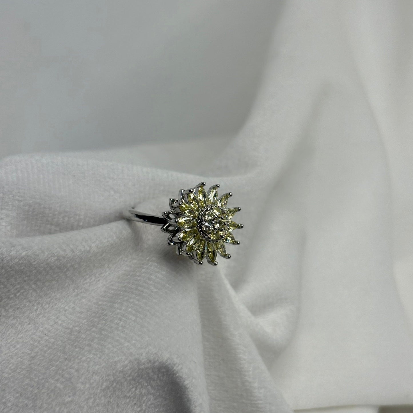 Sunflower Fidget Ring