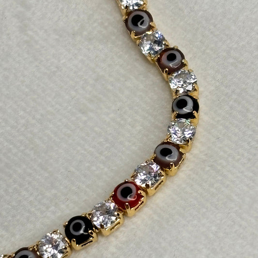 Evil eye Zircon Bracelet