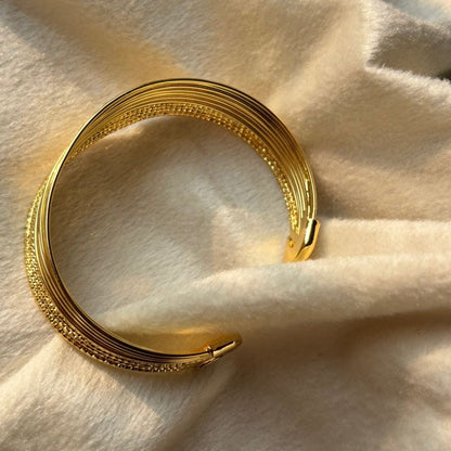 Golden Arc Bracelet