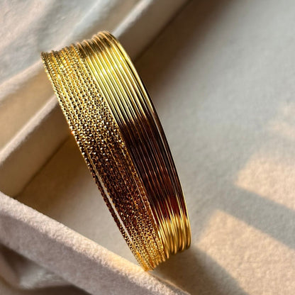 Golden Arc Bracelet