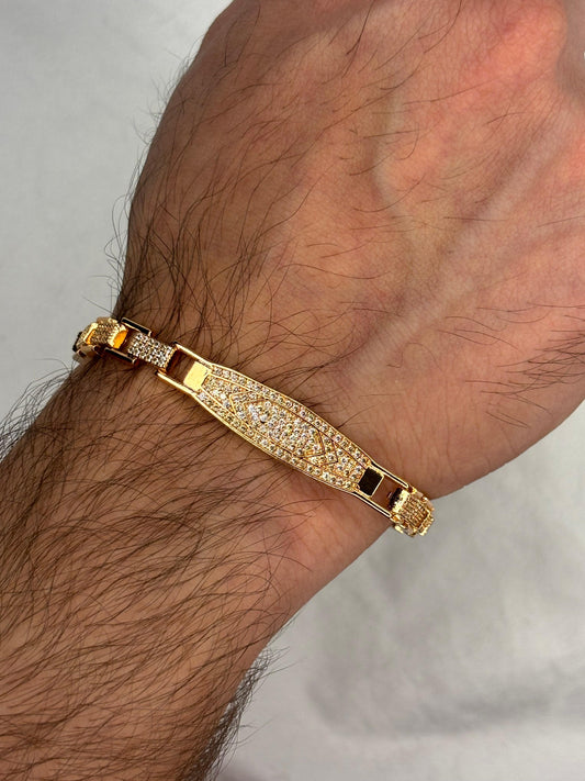 Gold Plated Men's Bracelet