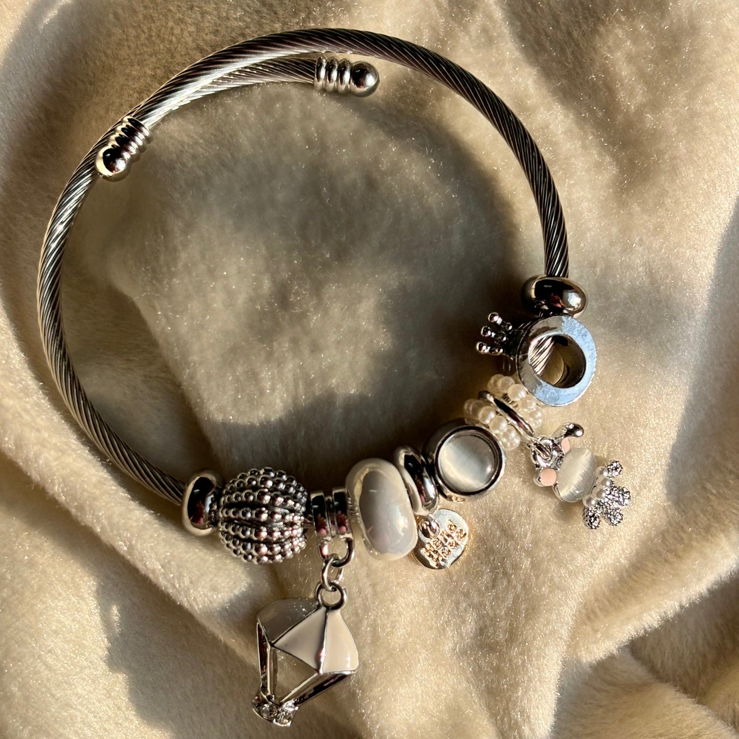 Silver Lantern bracelet