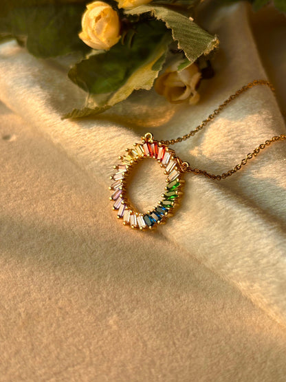 Eternity Ring Necklace