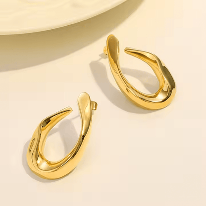 Irregularly Chic Earring - Gold