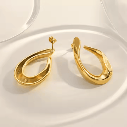 Irregularly Chic Earring - Gold