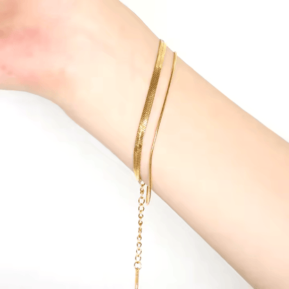 Polished Layers Bracelet