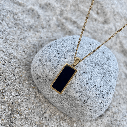 Onyx Drip Necklace